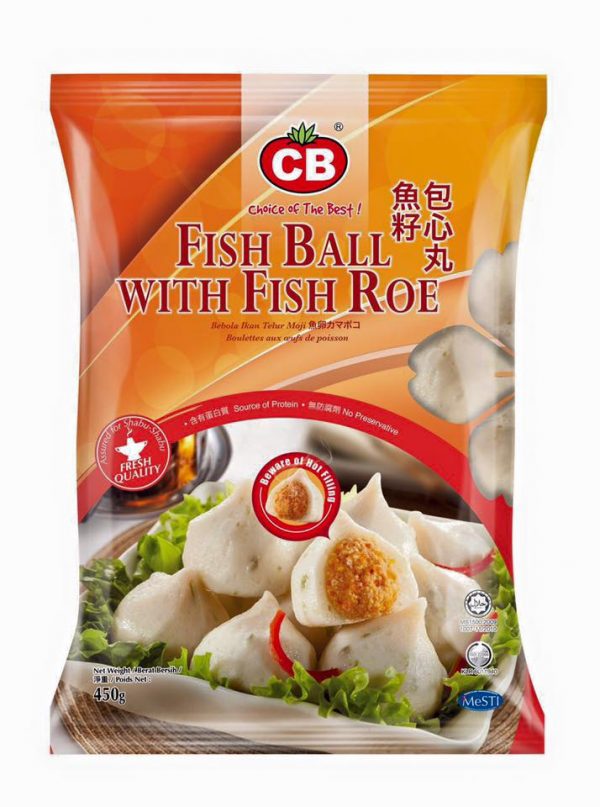 CB Fish Ball with Fish Roe MABG Food Shop