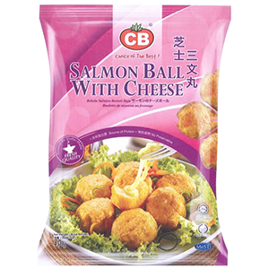 CB Salmon Ball with Cheese